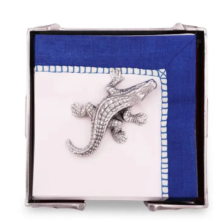 Arthur Court Alligator Napkin Weight