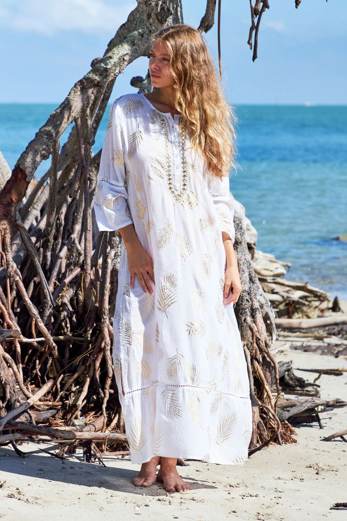 Ash Maxi Tunic White