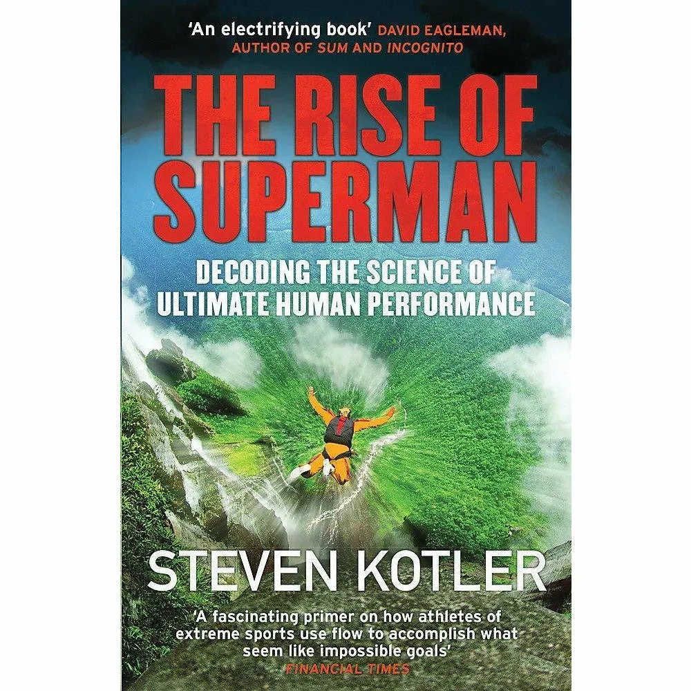 Atomic Habits By James Clear & The Rise of Superman By Steven Kotler 2 Books Collection Set