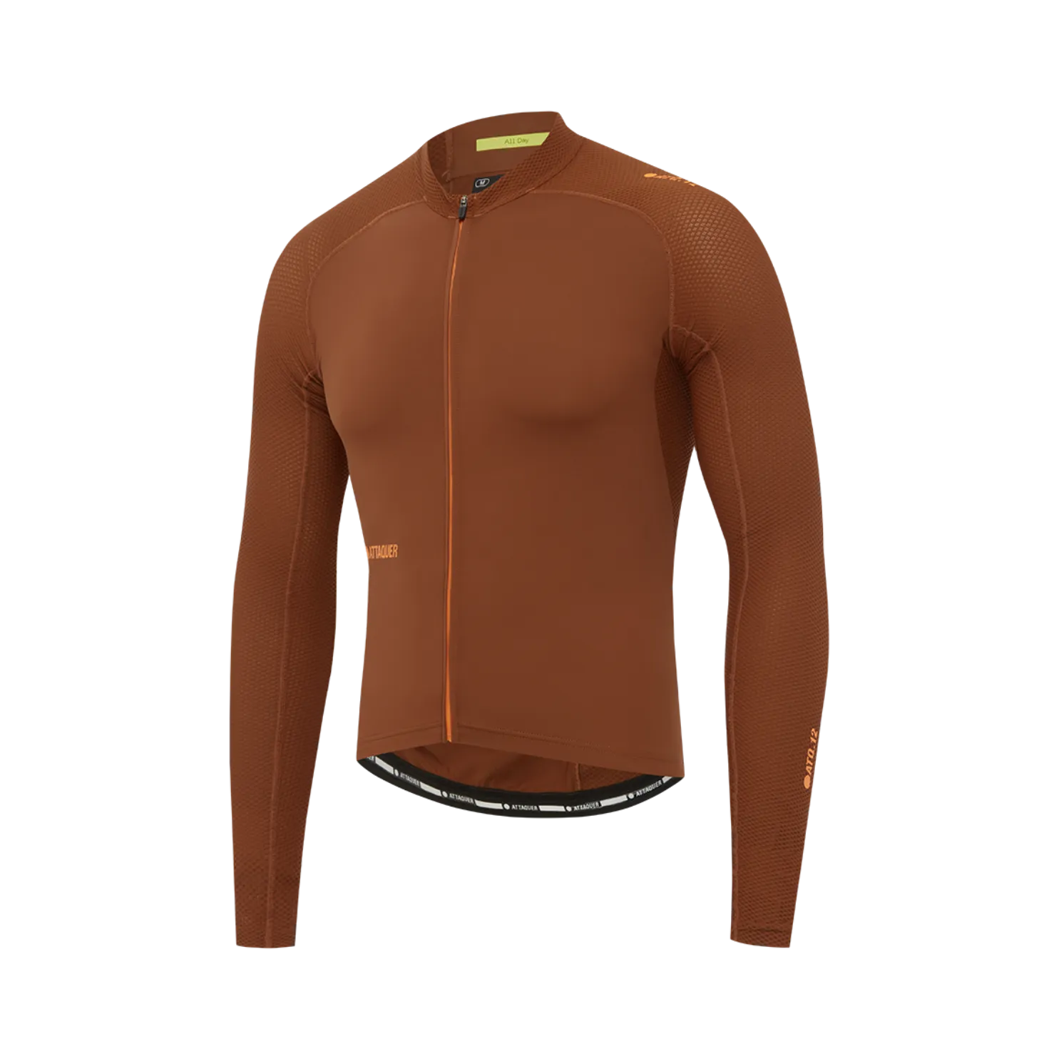 Attaquer All Day Summer Long Sleeve Jersey - Burnt Orange