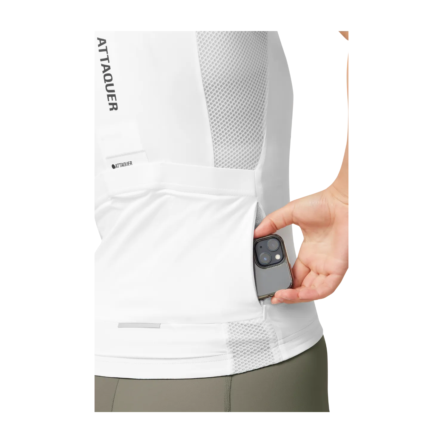 Attaquer Womens All Day Jersey - White