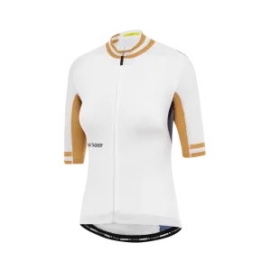 Attaquer Womens All Day Jersey - White/Stripe