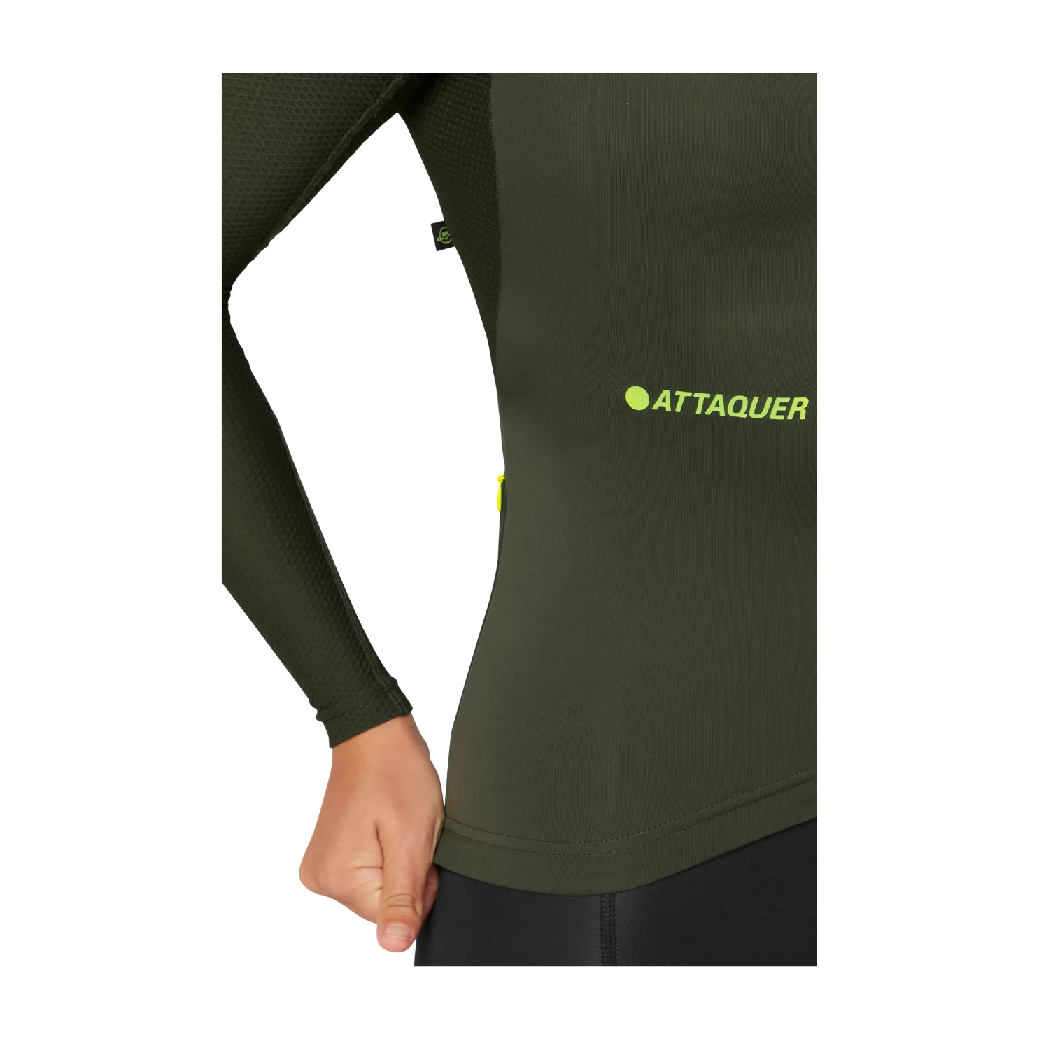 Attaquer Womens All Day Summer Long Sleeve Jersey - Pine