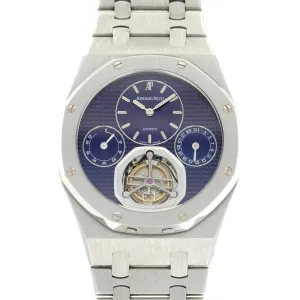 Audemars Piguet Platinum Royal Oak Anniversary Tourbillon Watch, Ref. 25831
