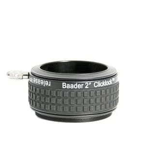 Baader 2" Clicklock Clamp M54i for Bresser, Omegon and Explore Scientific Newtonian Focuserss (has internal M54x0.75 thread) - 2956253
