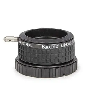 Baader 2" Clicklock Clamp M54i for Bresser, Omegon and Explore Scientific Newtonian Focuserss (has internal M54x0.75 thread) - 2956253