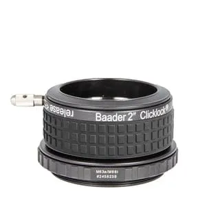 Baader 2" Clicklock Clamp M54i for Bresser, Omegon and Explore Scientific Newtonian Focuserss (has internal M54x0.75 thread) - 2956253