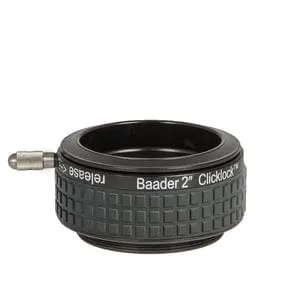 Baader 2" Clicklock Clamp M54i for Bresser, Omegon and Explore Scientific Newtonian Focuserss (has internal M54x0.75 thread) - 2956253