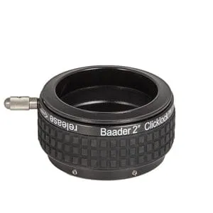 Baader 2" Clicklock Clamp M54i for Bresser, Omegon and Explore Scientific Newtonian Focuserss (has internal M54x0.75 thread) - 2956253