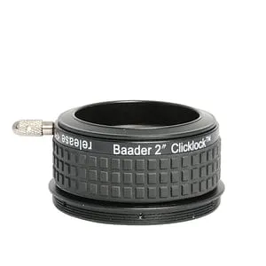 Baader 2" Clicklock Clamp M54i for Bresser, Omegon and Explore Scientific Newtonian Focuserss (has internal M54x0.75 thread) - 2956253