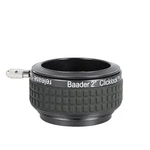 Baader 2" Clicklock Clamp M54i for Bresser, Omegon and Explore Scientific Newtonian Focuserss (has internal M54x0.75 thread) - 2956253