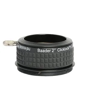 Baader 2" Clicklock Clamp M54i for Bresser, Omegon and Explore Scientific Newtonian Focuserss (has internal M54x0.75 thread) - 2956253