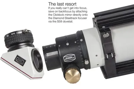 Baader Diamond Steeltrack 2" Focuser for Newtonians, 40mm Travel, Universal Base - 2957230