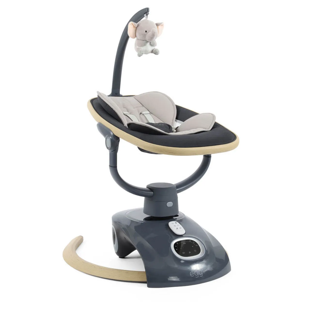 Babystyle Egg Smart Motion Rocker - Carbonite