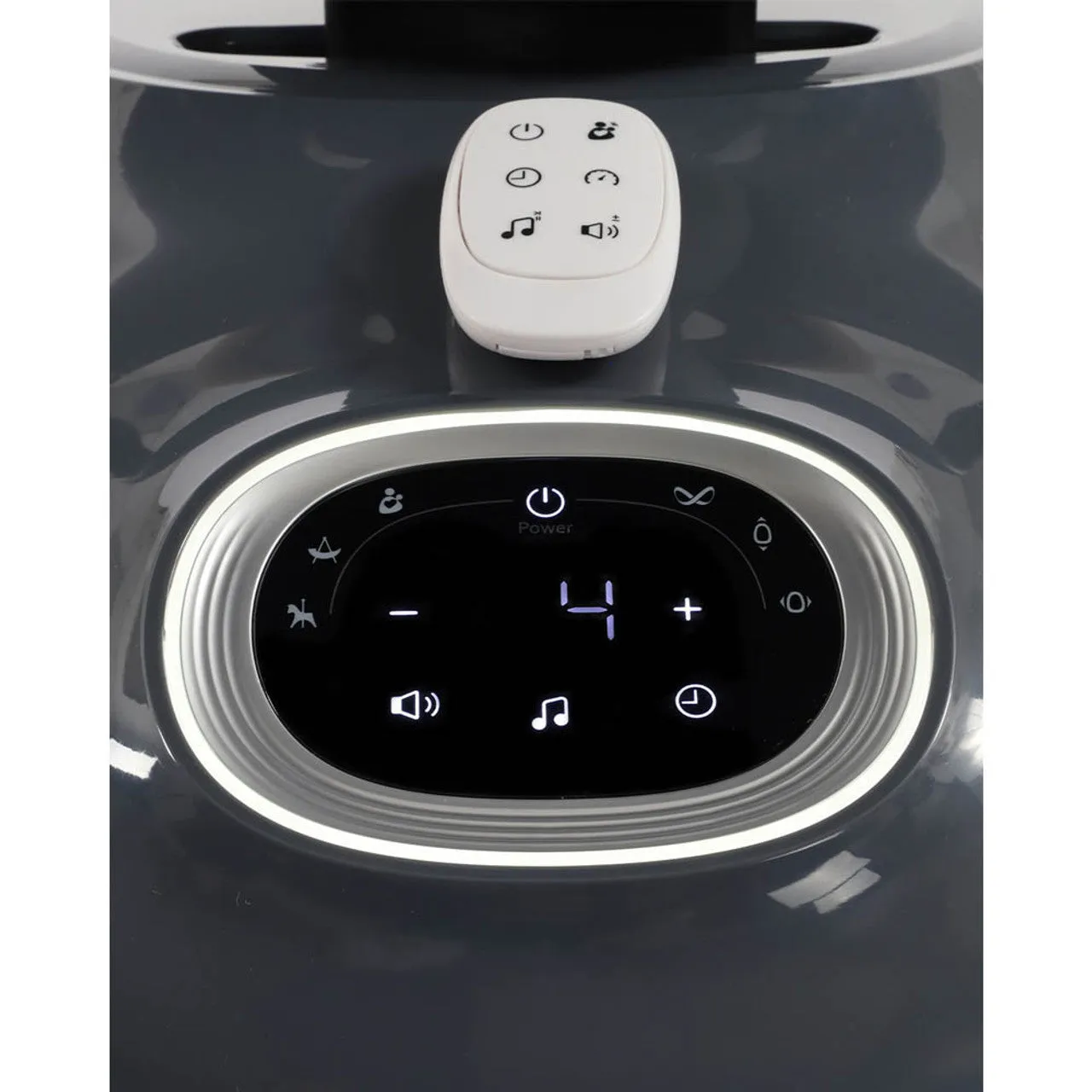 Babystyle Egg Smart Motion Rocker - Carbonite