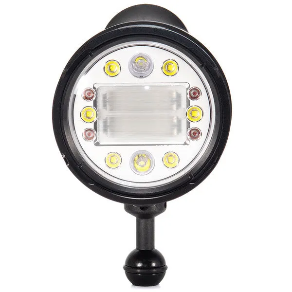 Backscatter Hybrid Flash Underwater Strobe & Video Light HF-1