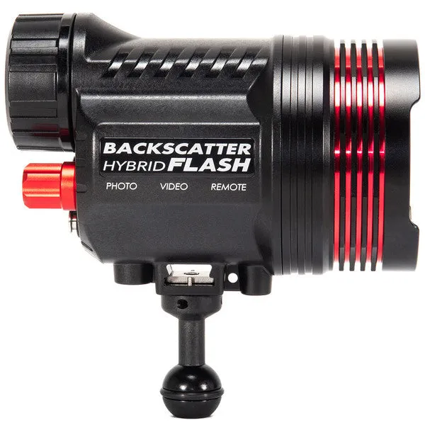 Backscatter Hybrid Flash Underwater Strobe & Video Light HF-1