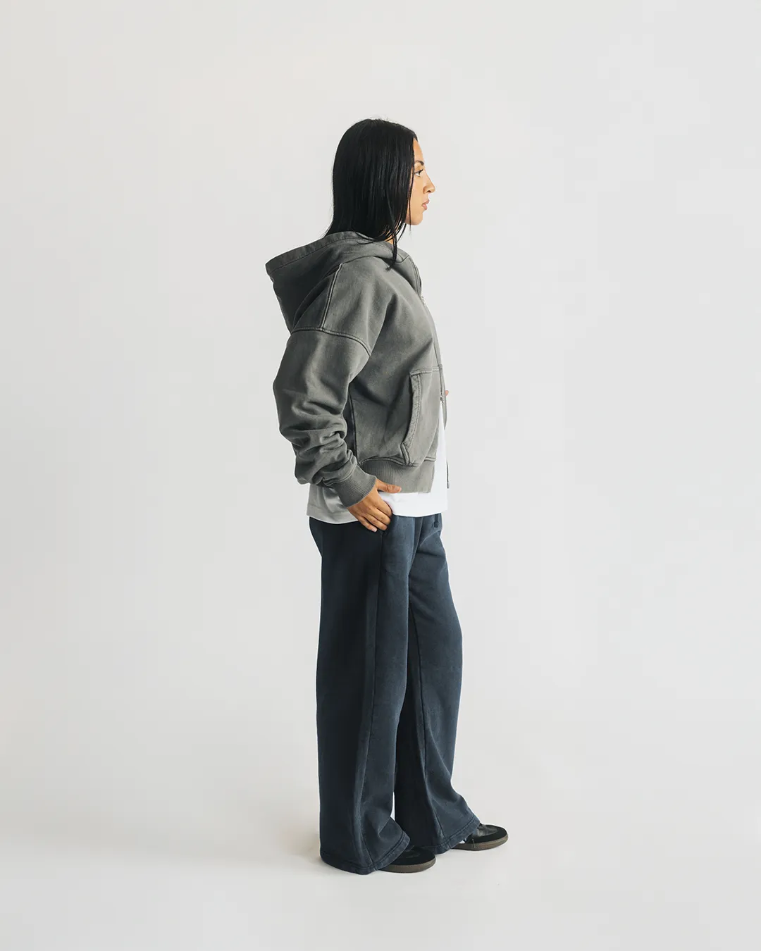 Baggy Sweatpants - Vintage Navy