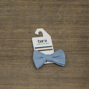 Bar III Men's Avondale Diamond Neat Pre-Tied Bow Tie 13S22-1000 Blue One Size