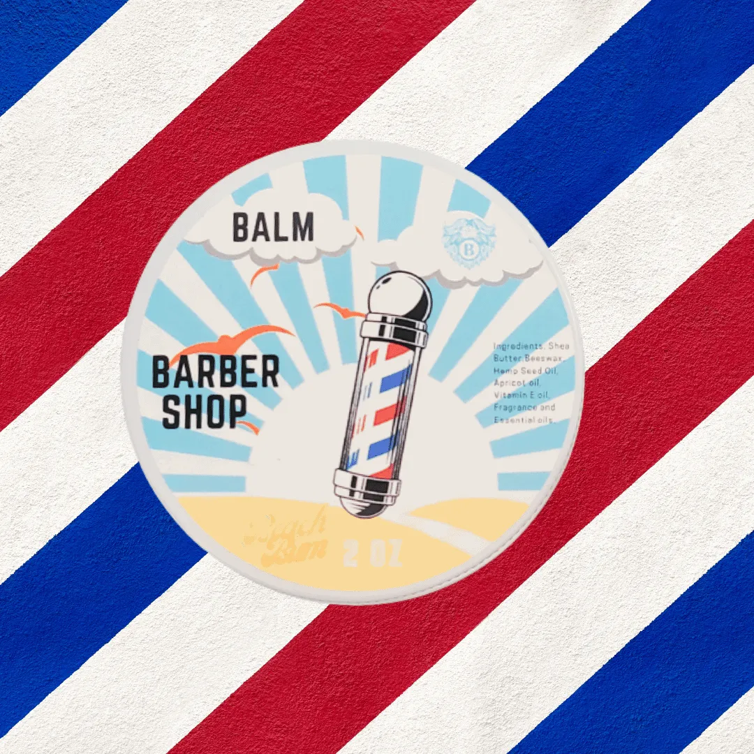 Barbershop - Beard Balm - Bay Oil Sandalwood Hint of Lemon