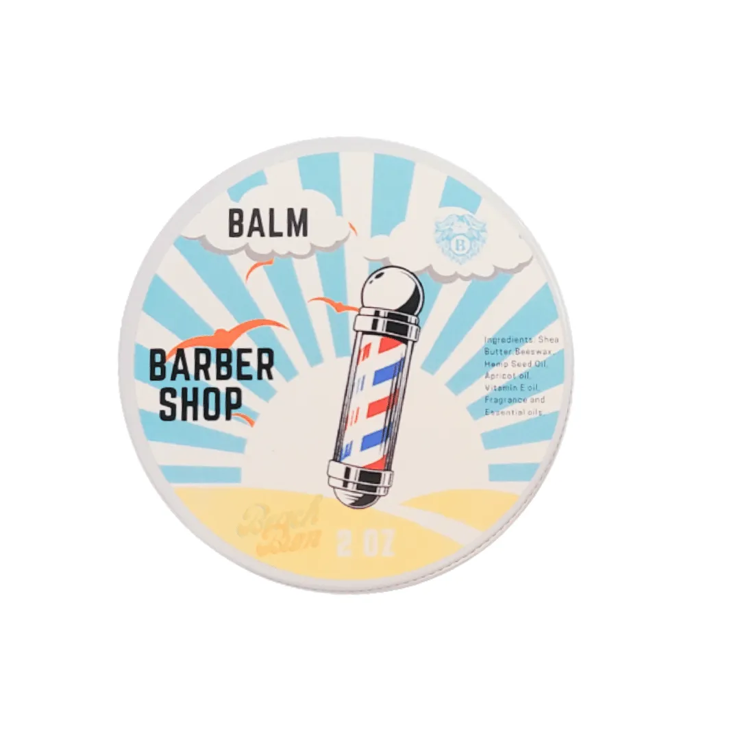Barbershop - Beard Balm - Bay Oil Sandalwood Hint of Lemon