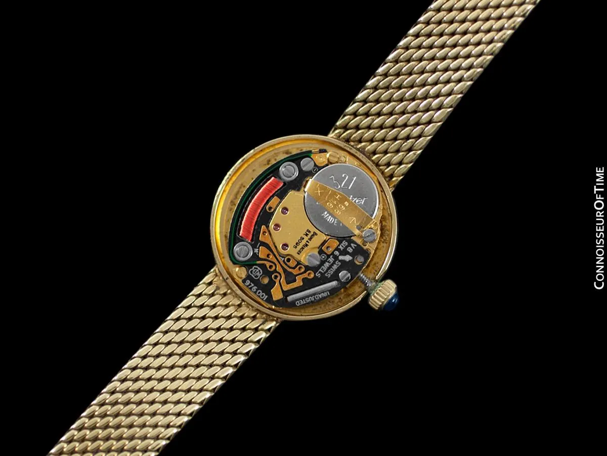Baume & Mercier Vintage Ladies Bracelet Watch with Box & Papers - 14K Gold