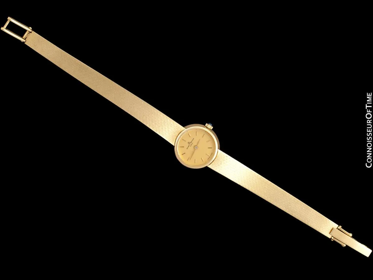 Baume & Mercier Vintage Ladies Bracelet Watch with Box & Papers - 14K Gold