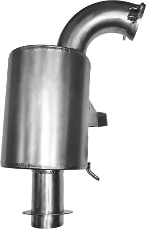 BDX 12-301T Titanium Muffler