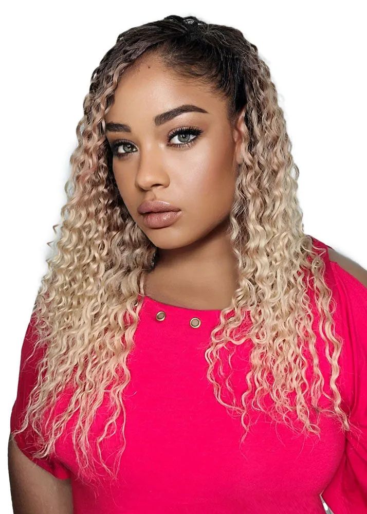 Beach Curl 100% Human Hair Crochet Braids 18"
