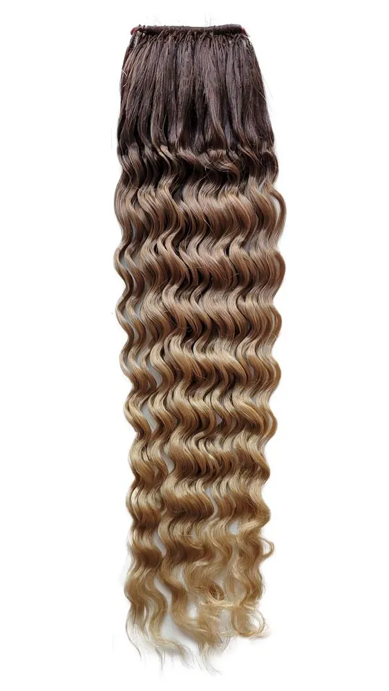 Beach Curl 100% Human Hair Crochet Braids 18"
