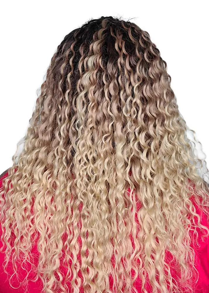 Beach Curl 100% Human Hair Crochet Braids 18"