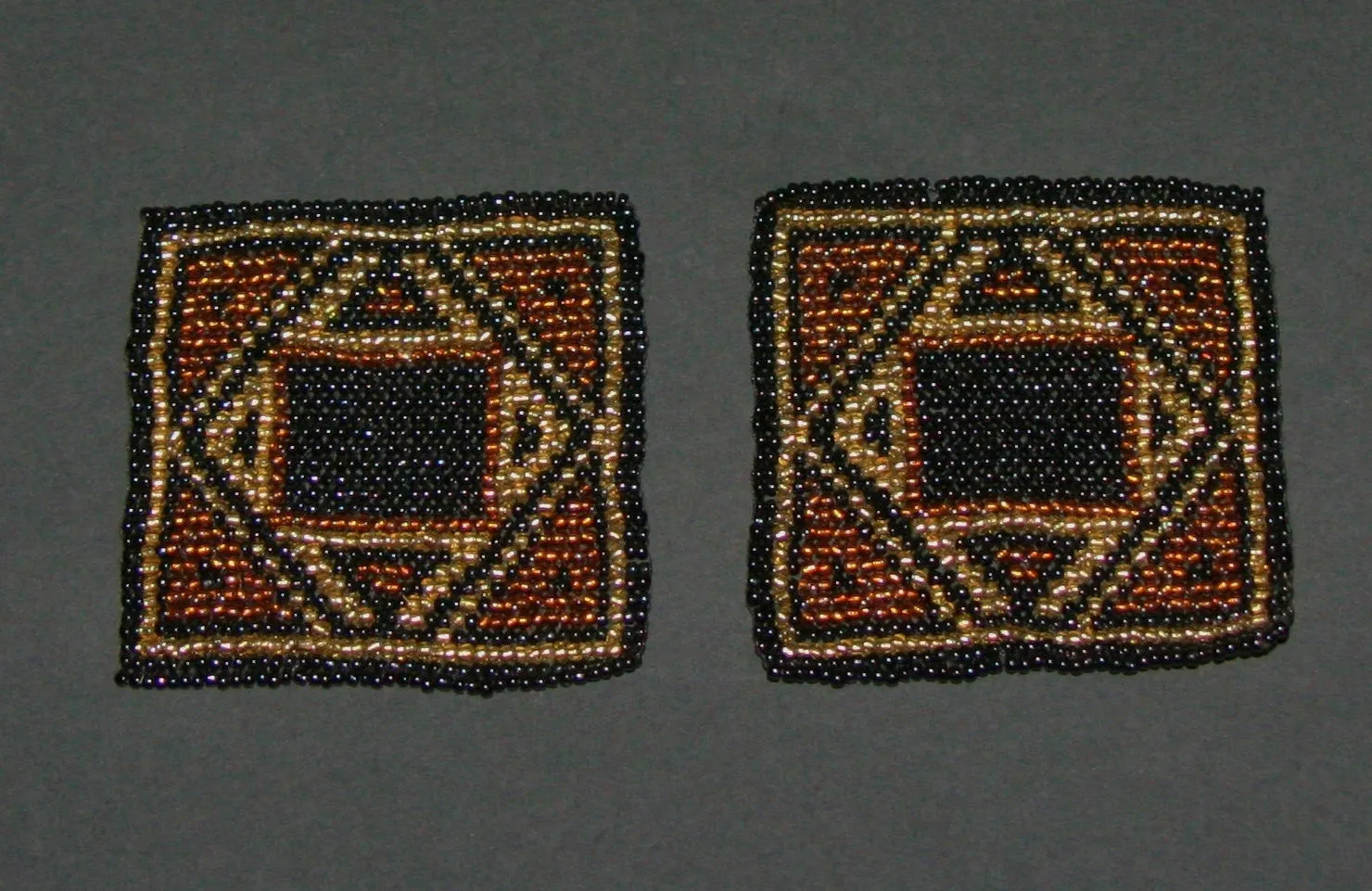 Beaded Coasters Handmade South Africa Set of 2
