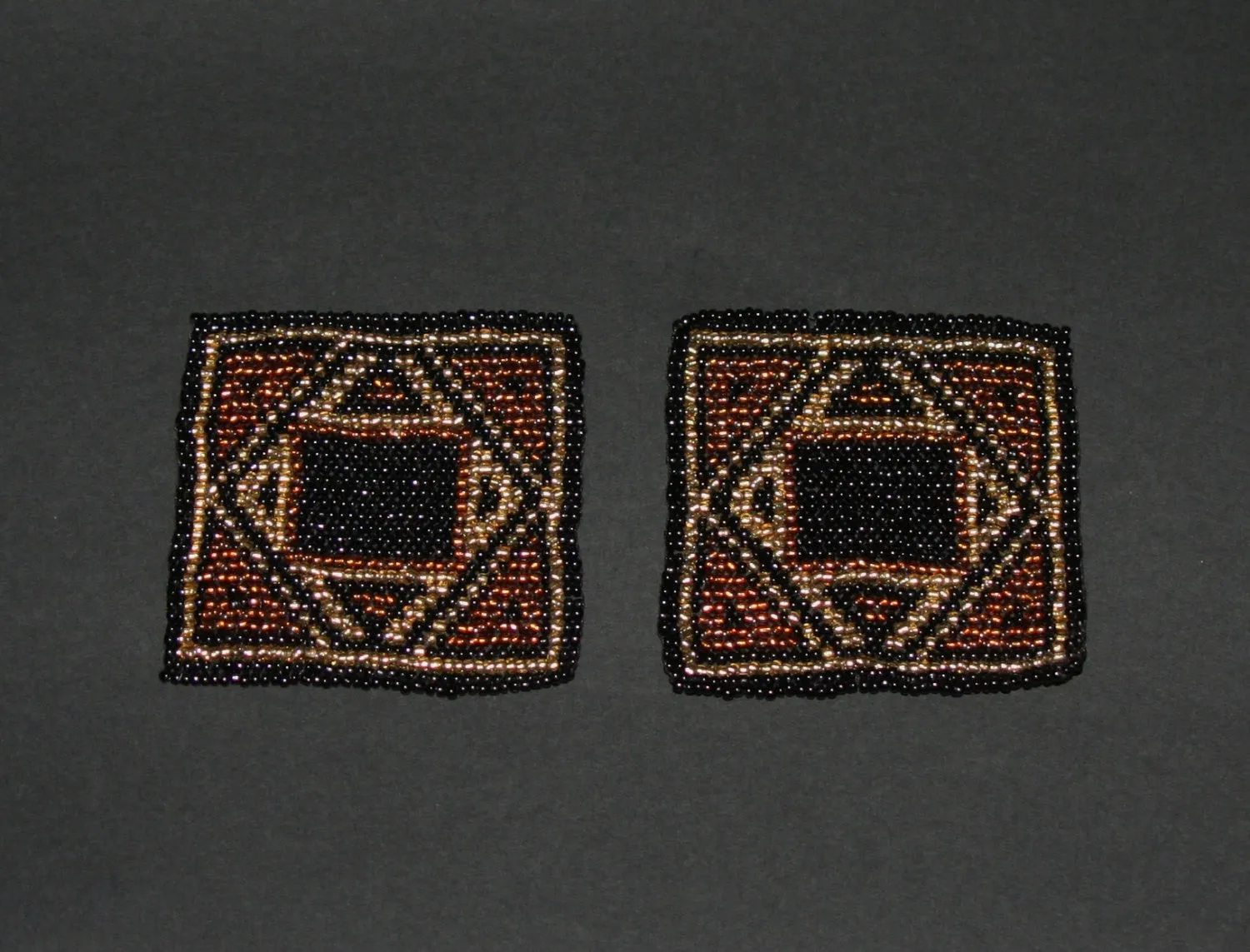Beaded Coasters Handmade South Africa Set of 2