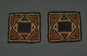 Beaded Coasters Handmade South Africa Set of 2