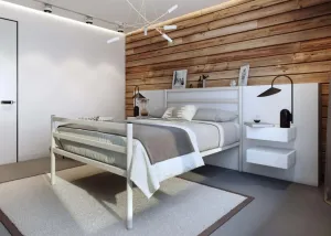 Becky Bed with Mattress Bundle