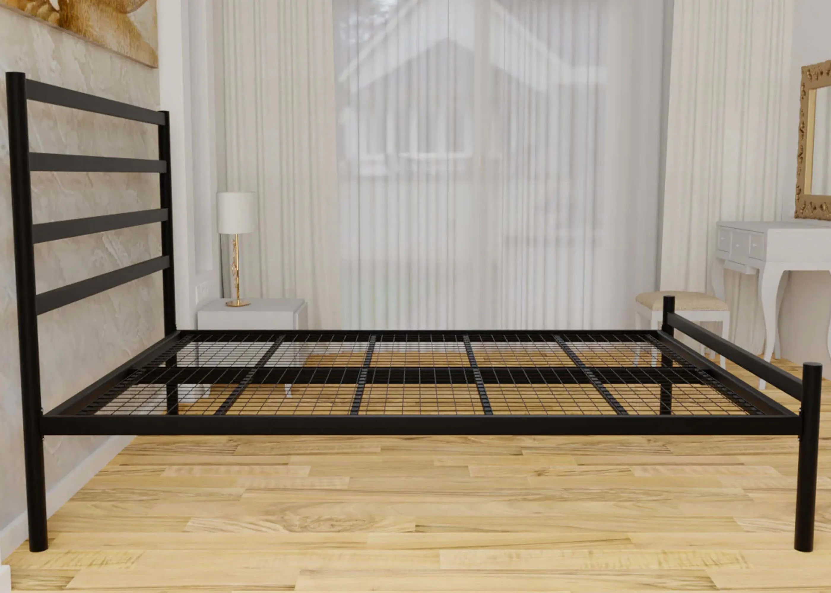 Becky Bed with Mattress Bundle