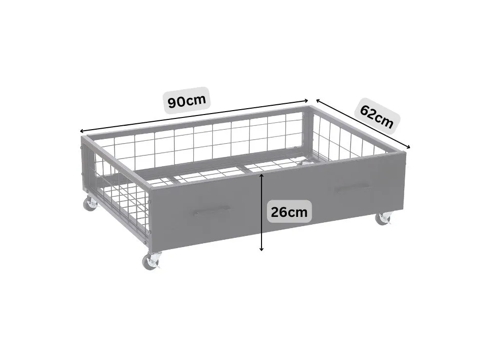 Becky Bed with Mattress Bundle