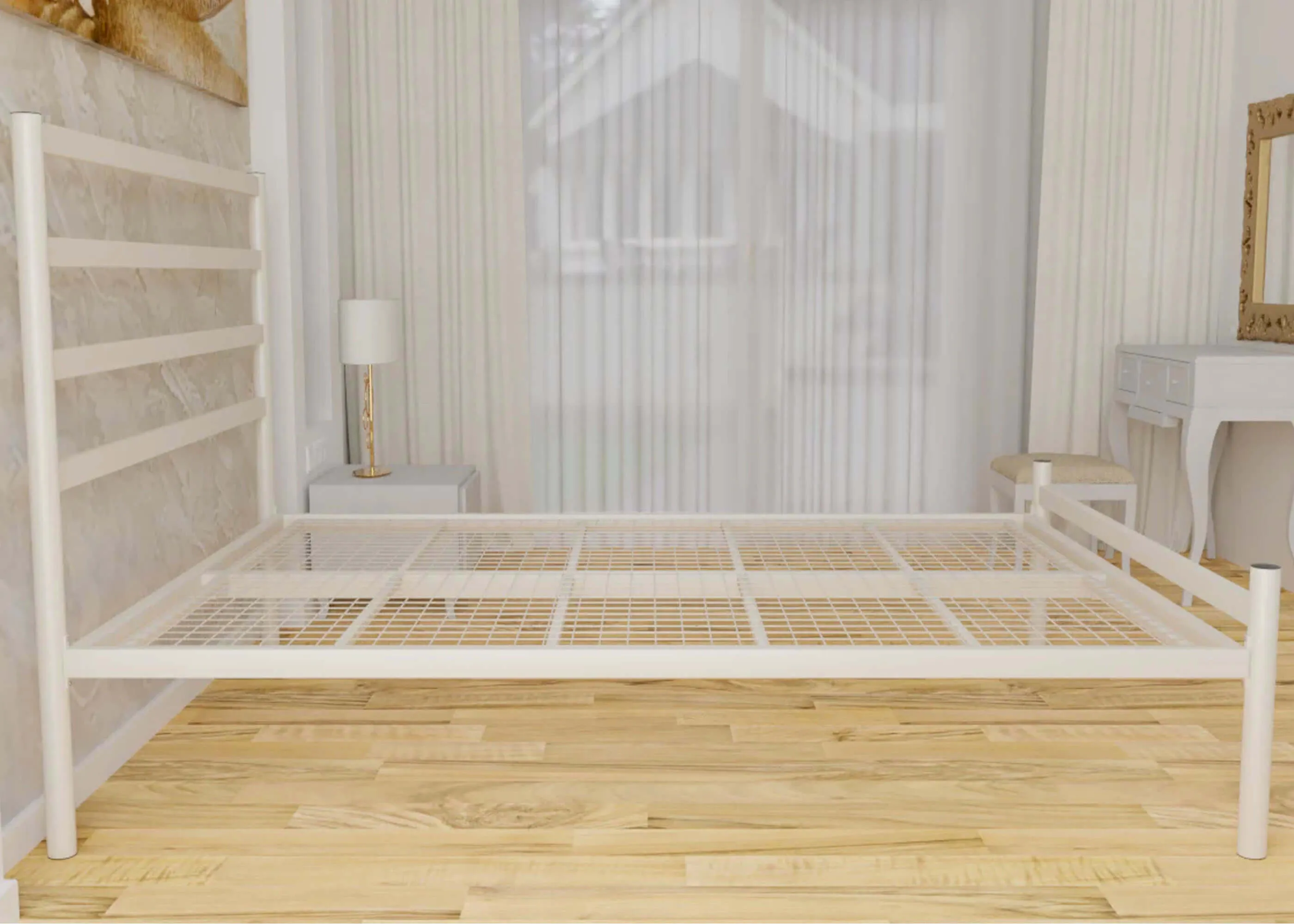 Becky Bed with Mattress Bundle