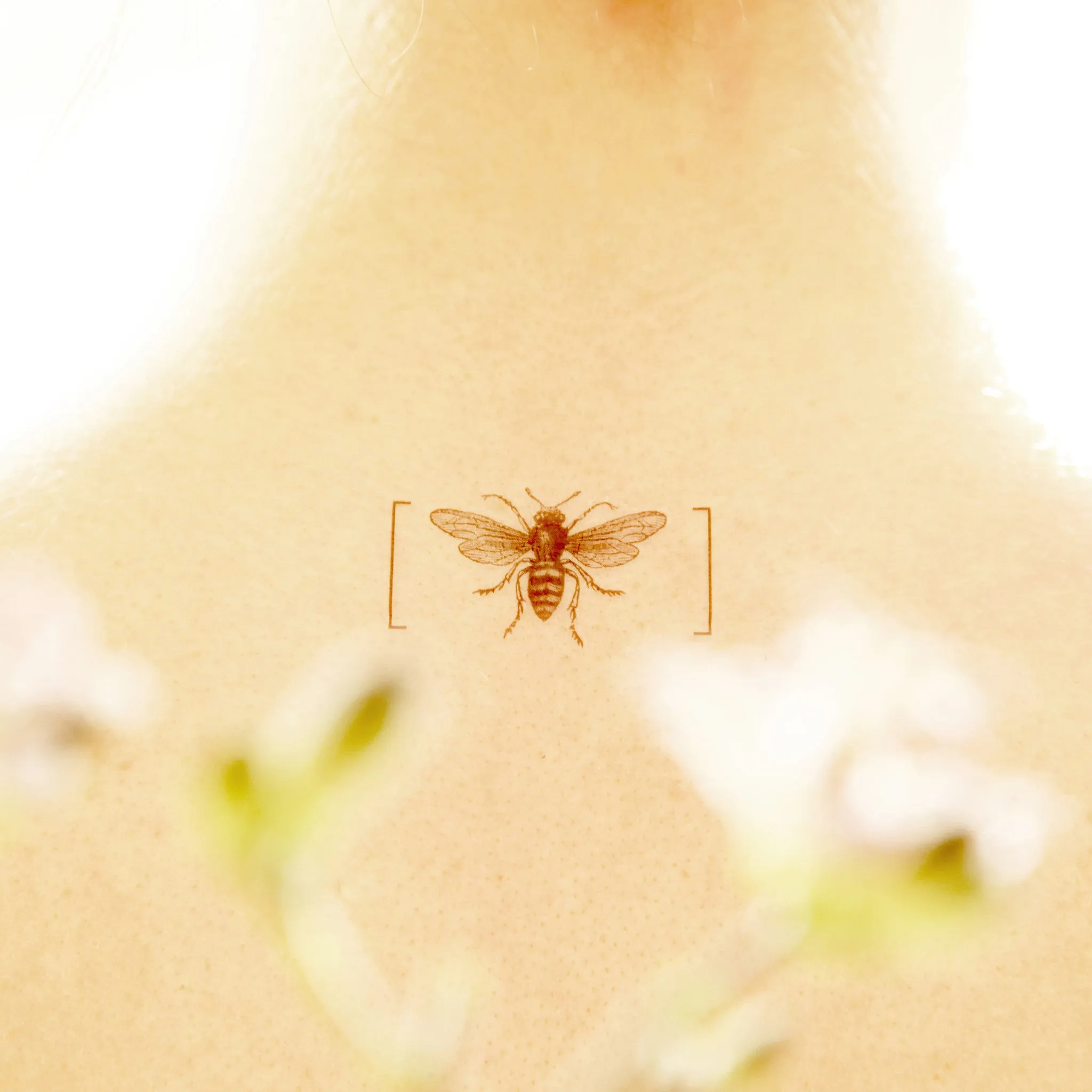 Bee Temporary Tattoo