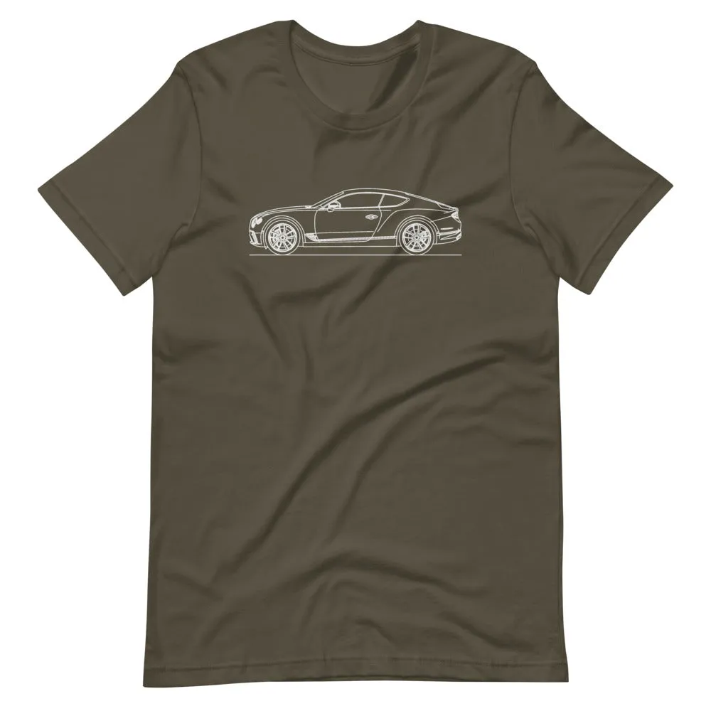 Bentley Continental GT W12 silhouette T-shirt