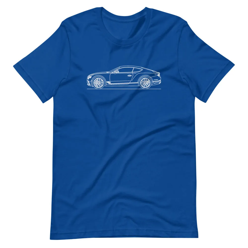 Bentley Continental GT W12 silhouette T-shirt