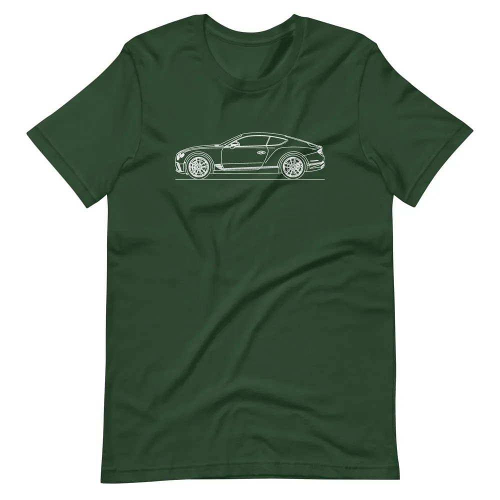 Bentley Continental GT W12 silhouette T-shirt