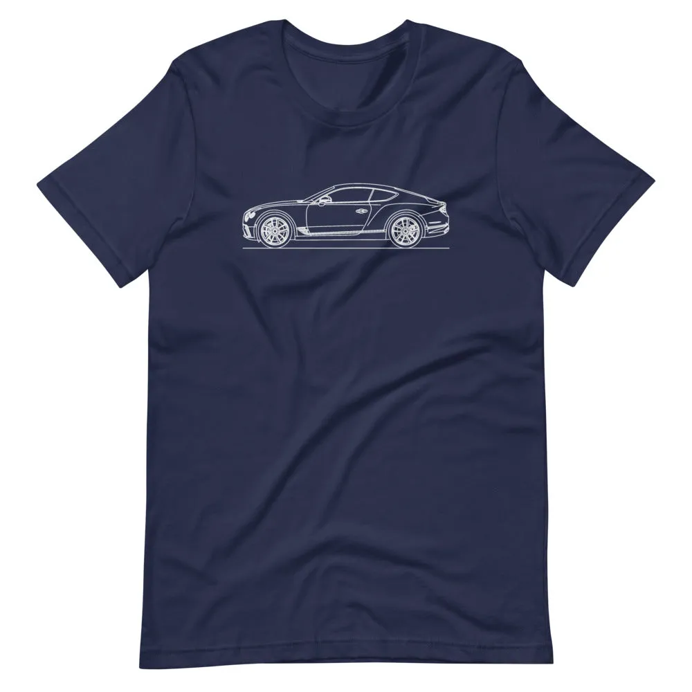 Bentley Continental GT W12 silhouette T-shirt