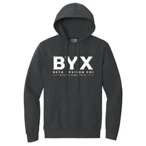 Beta Upsilon Chi Beach Washed Hooded Sweatshirt