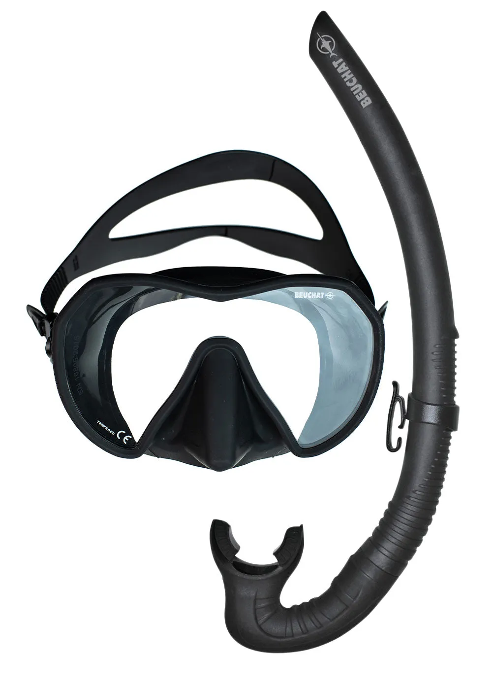 Beuchat Maxlux Small Mask & Spy Snorkel - Combo