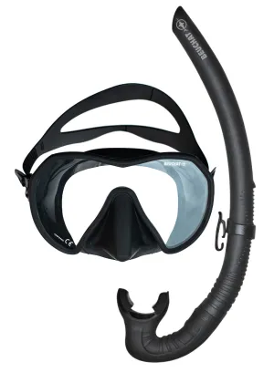 Beuchat Maxlux Small Mask & Spy Snorkel - Combo