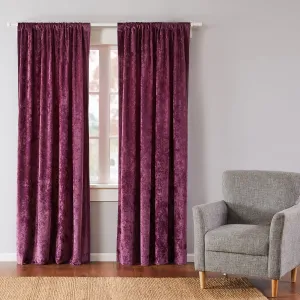 BH Ellora Plum Drape Panel