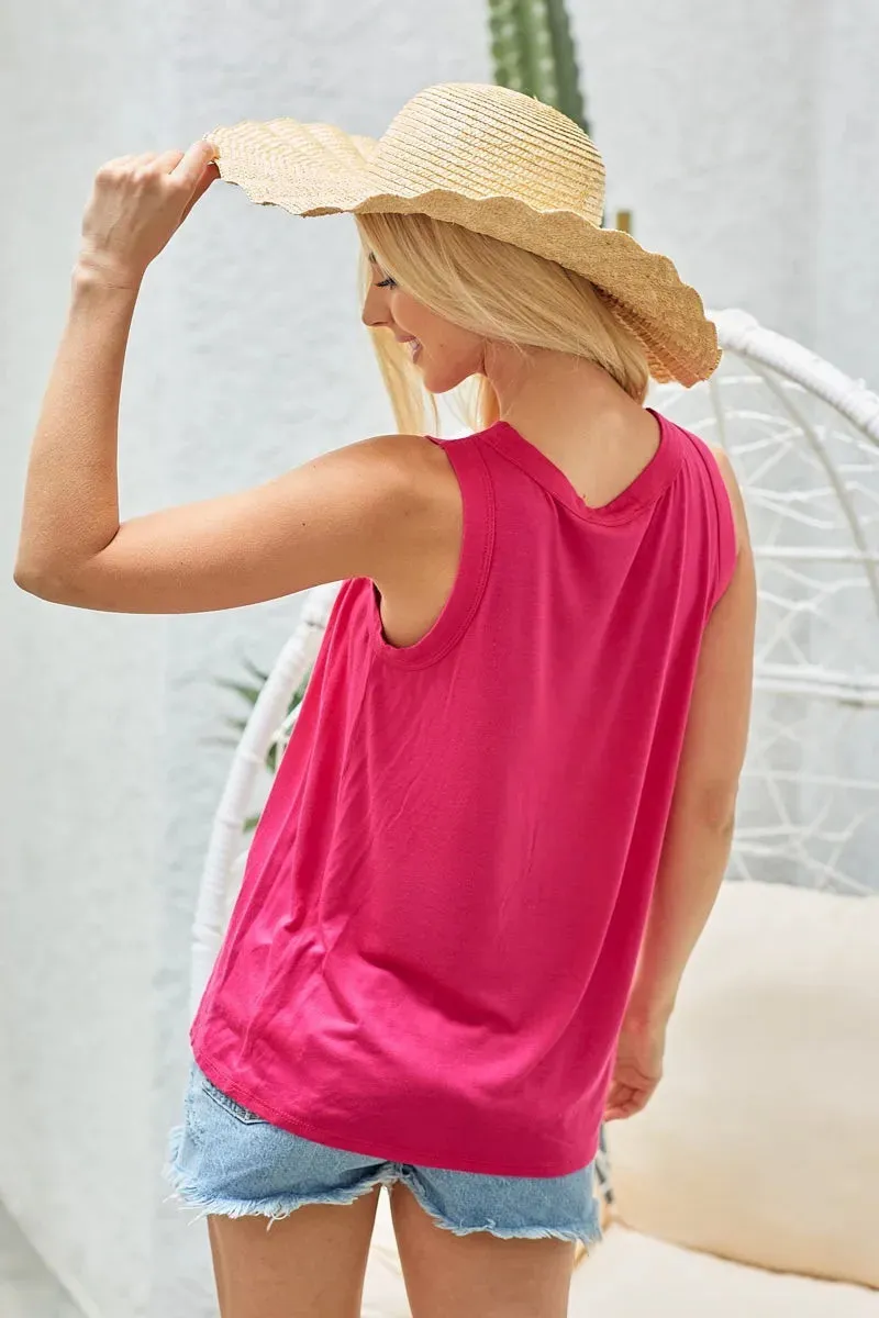 BiBi Rayon Span Jersey Cut Out with Straps Detailed