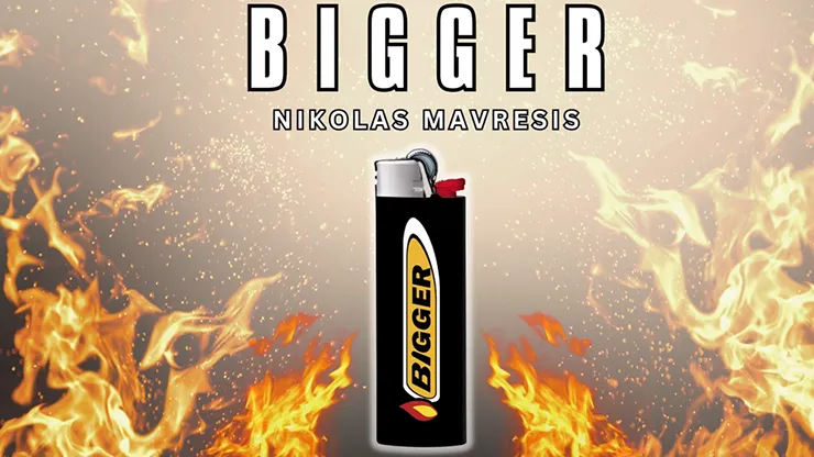 Bigger (Gimmicks and Online Instructions) by Nikolas Mavresis
