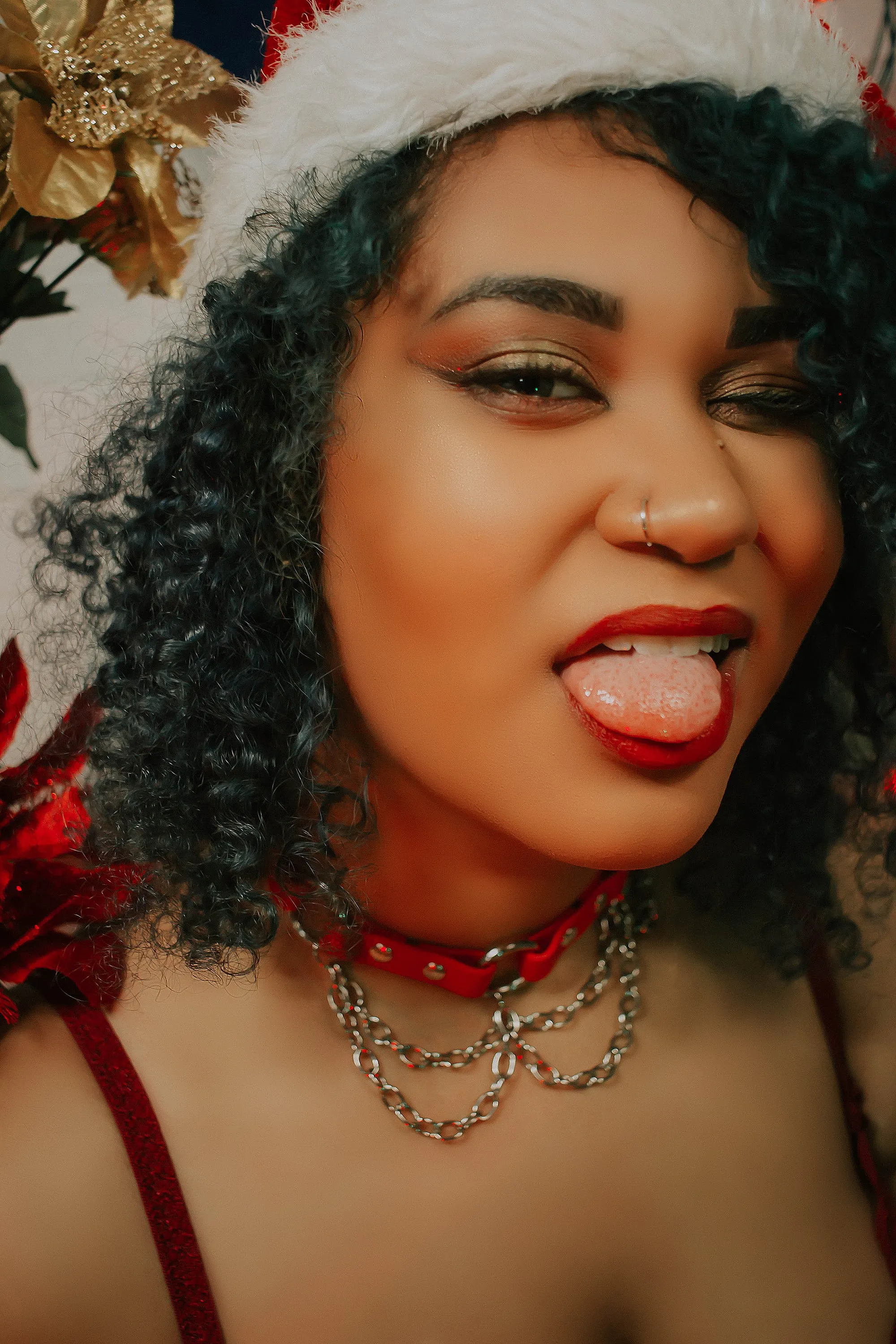 Billie vegan chain collar